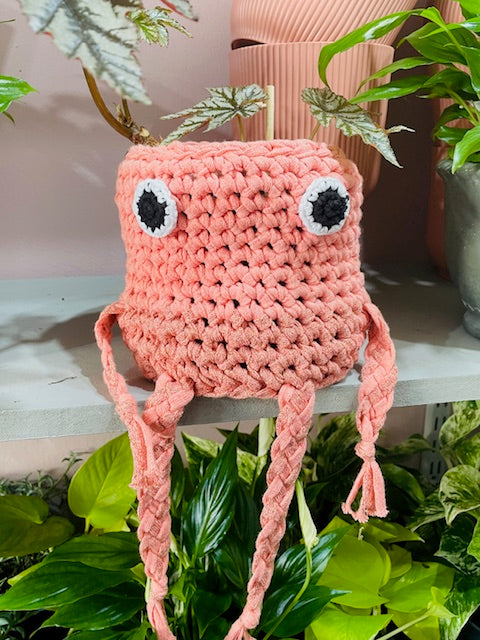 Crochet Monster Baskets